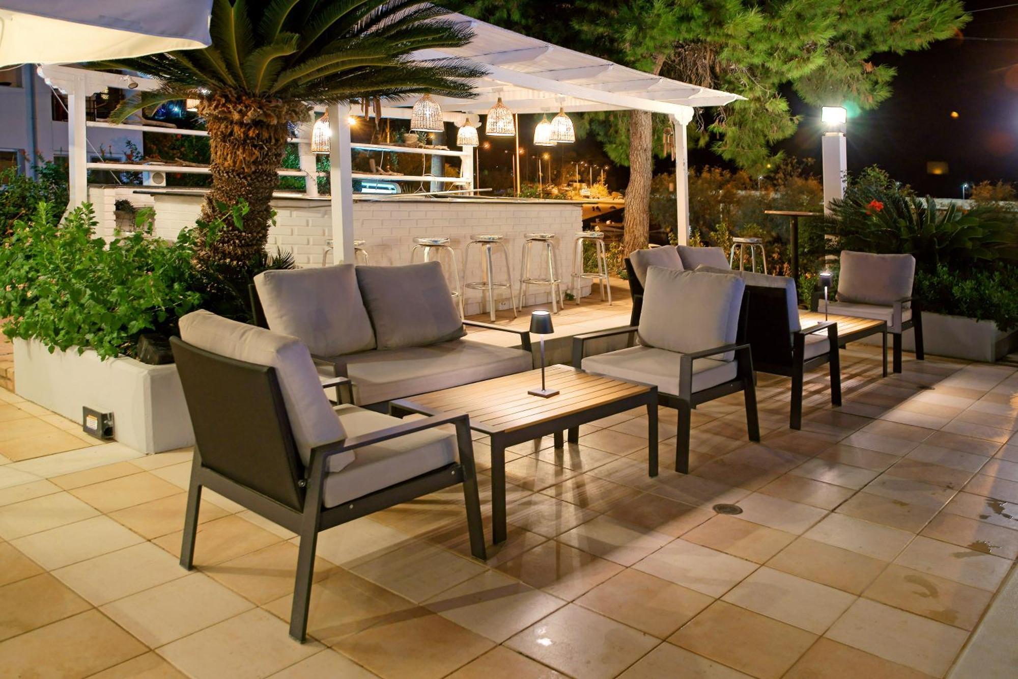 Kyparissia Beach Hotel Bagian luar foto