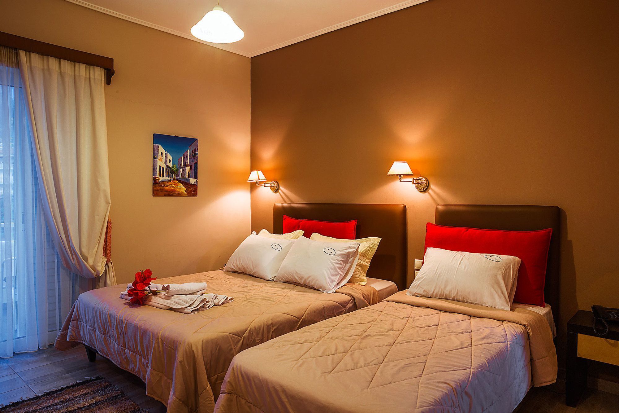 Kyparissia Beach Hotel Bagian luar foto